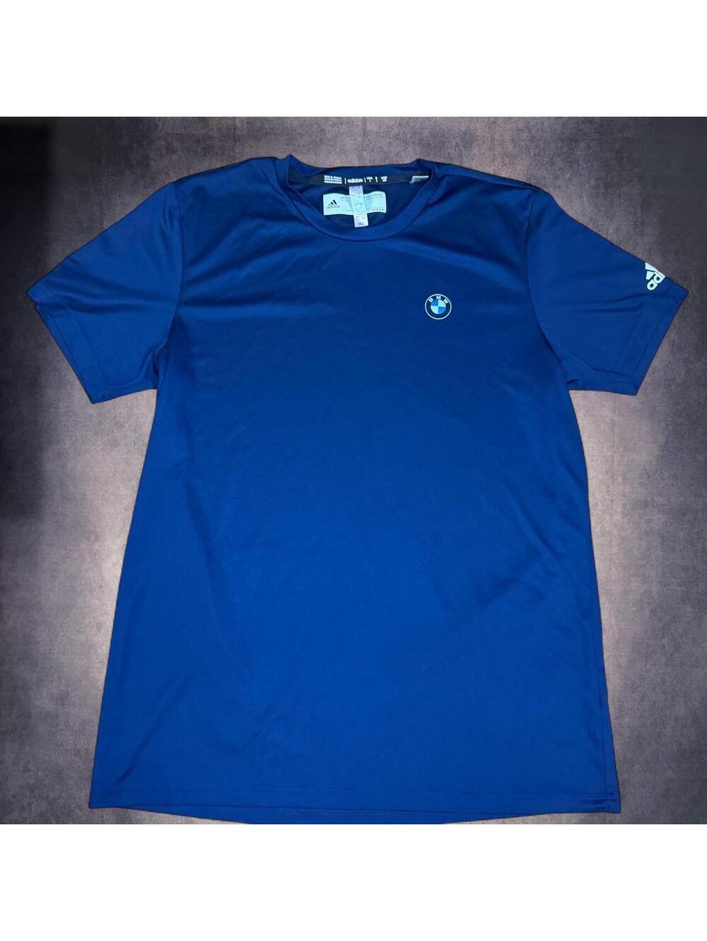 Adidas x BMW Collab Navy lightweight short sleeve